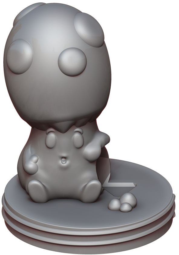 Ars Moriendi - Dice Guardian - Mushroom - DnD/TTRPG/Roleplaying/Wargames - Helios3DPrinting