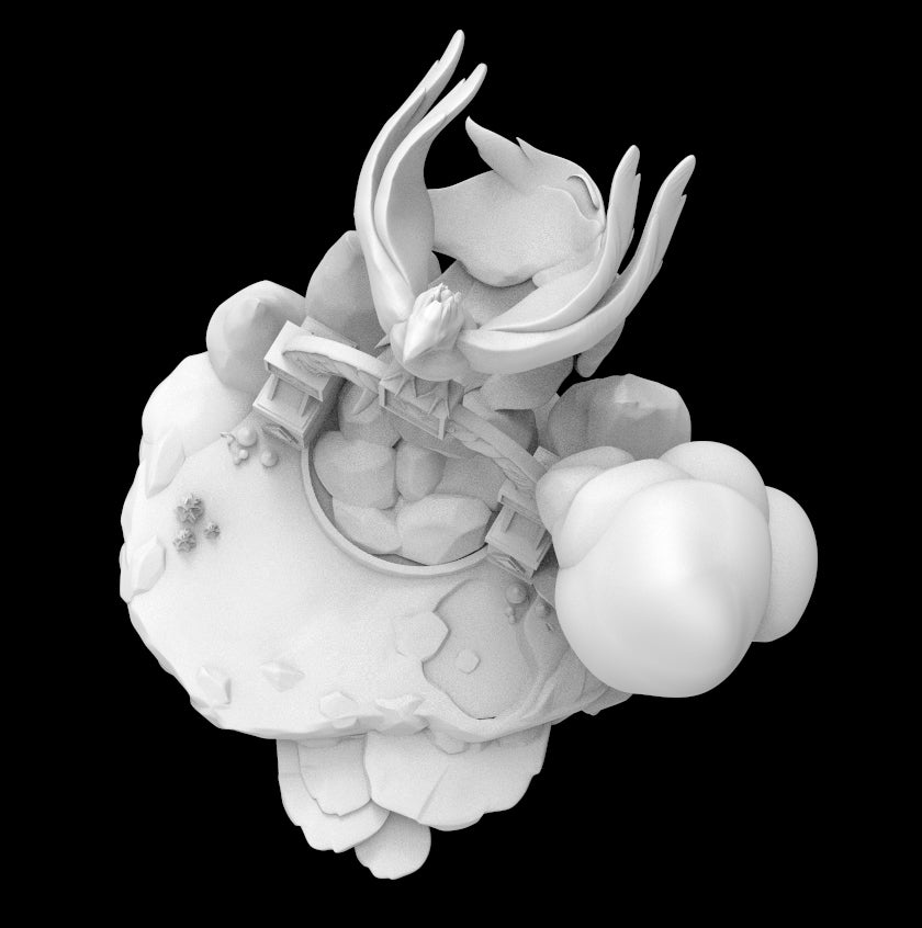 Possibly Cool Dice Tower - Float Island - DnD/TTRPG/Roleplaying/Wargames