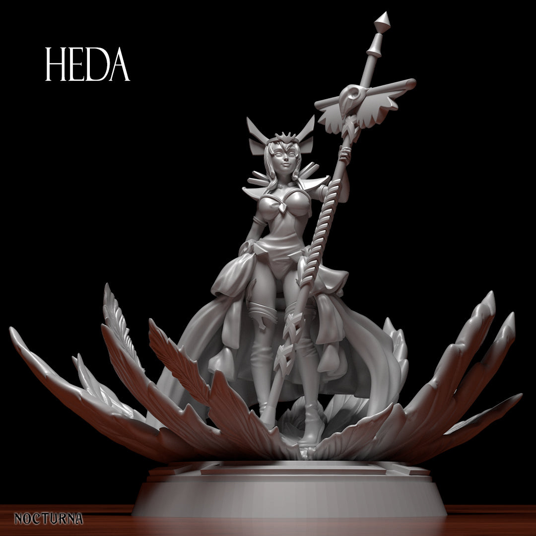 Nocturna - Light and Dark - Heda - 75mm Pin Up/Figure/Model/Diorama
