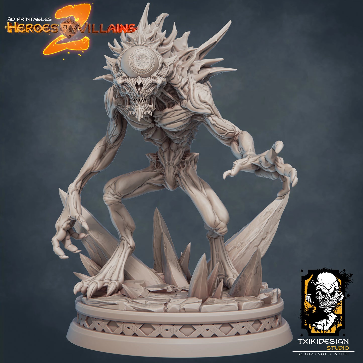 Javier Tejedor - Nothic #3 - DnD/TTRPG Figure/Miniature