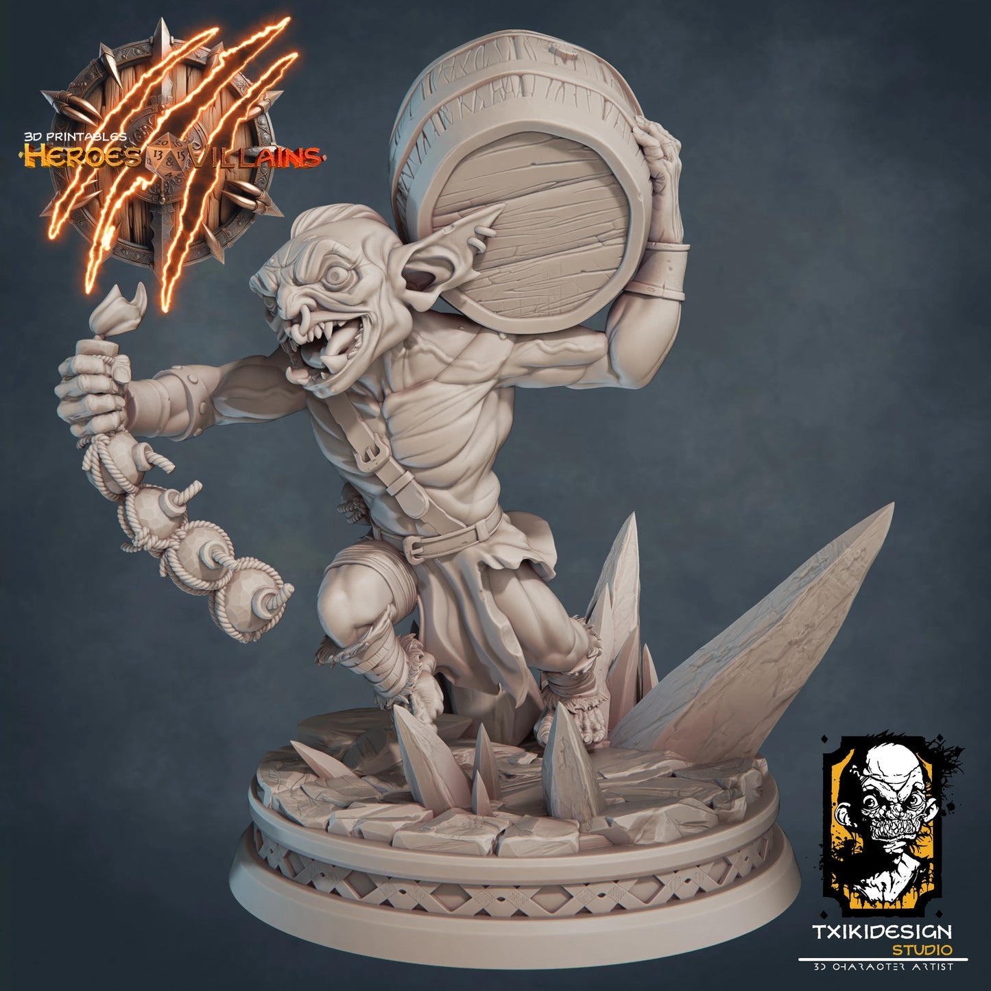 Javier Tejedor - Goblin #5 - DnD/TTRPG Figure/Miniature