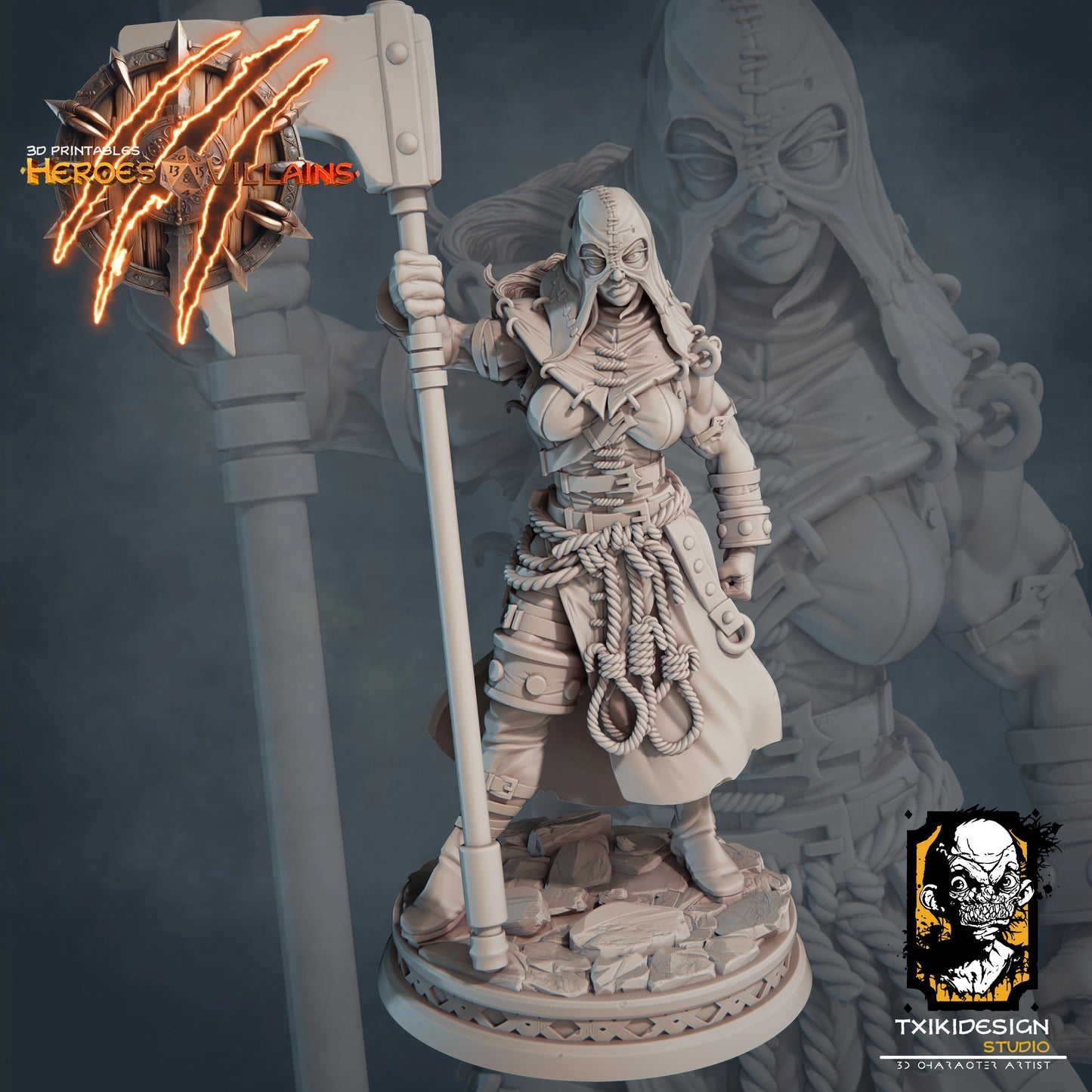 Javier Tejedor - Executioner - DnD/TTRPG Figure/Miniature
