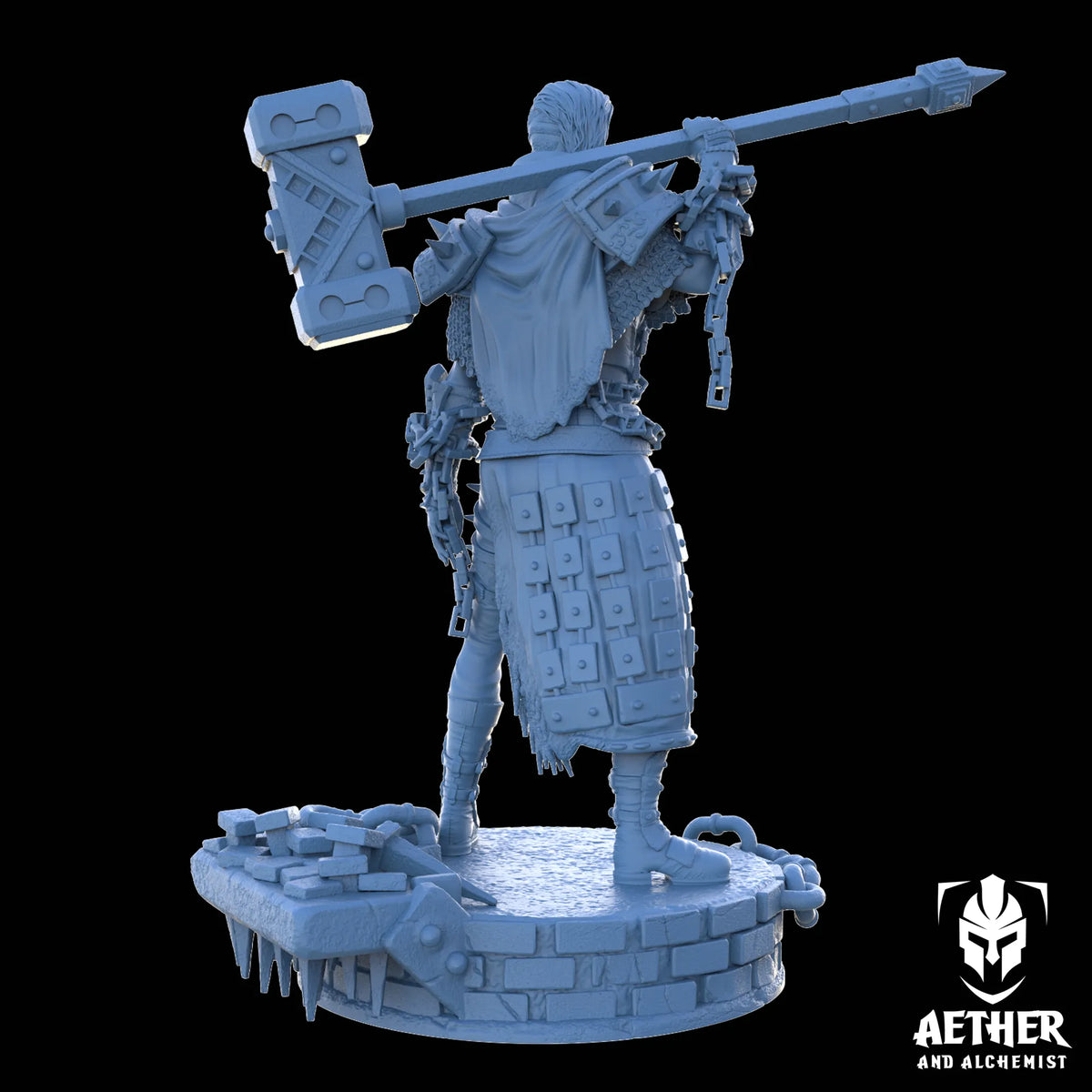 Aether & Alchemist - Eryndra Blackthorn - 75mm Pin Up/Figure/Model/Diorama