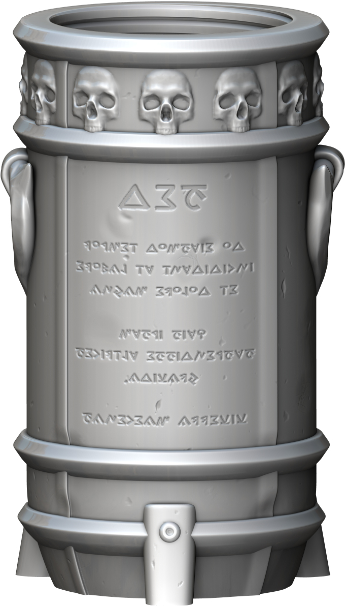 Ars Moriendi - Mythic Mugs - Necromancer - DnD/TTRPG/Roleplaying/Wargames - Helios3DPrinting