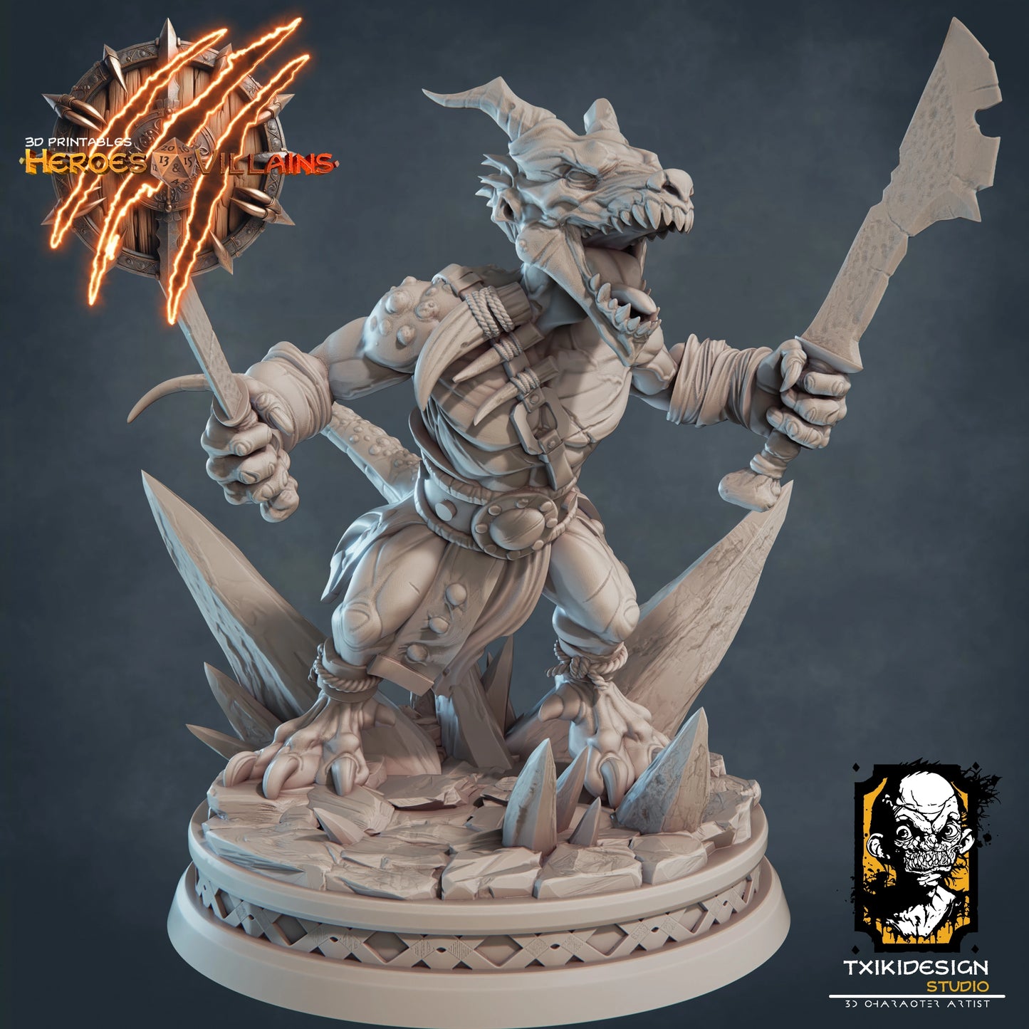 Javier Tejedor - Kobold #2 - DnD/TTRPG Figure/Miniature