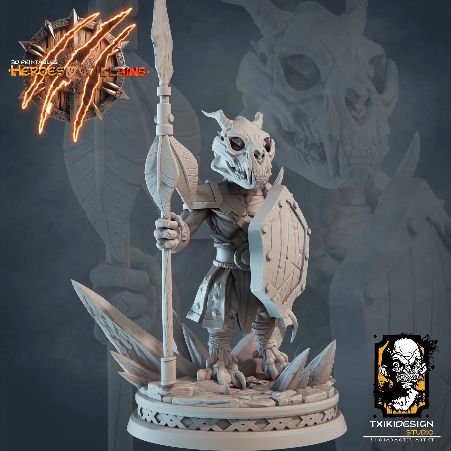 Javier Tejedor - Kobold #4 - DnD/TTRPG Figure/Miniature