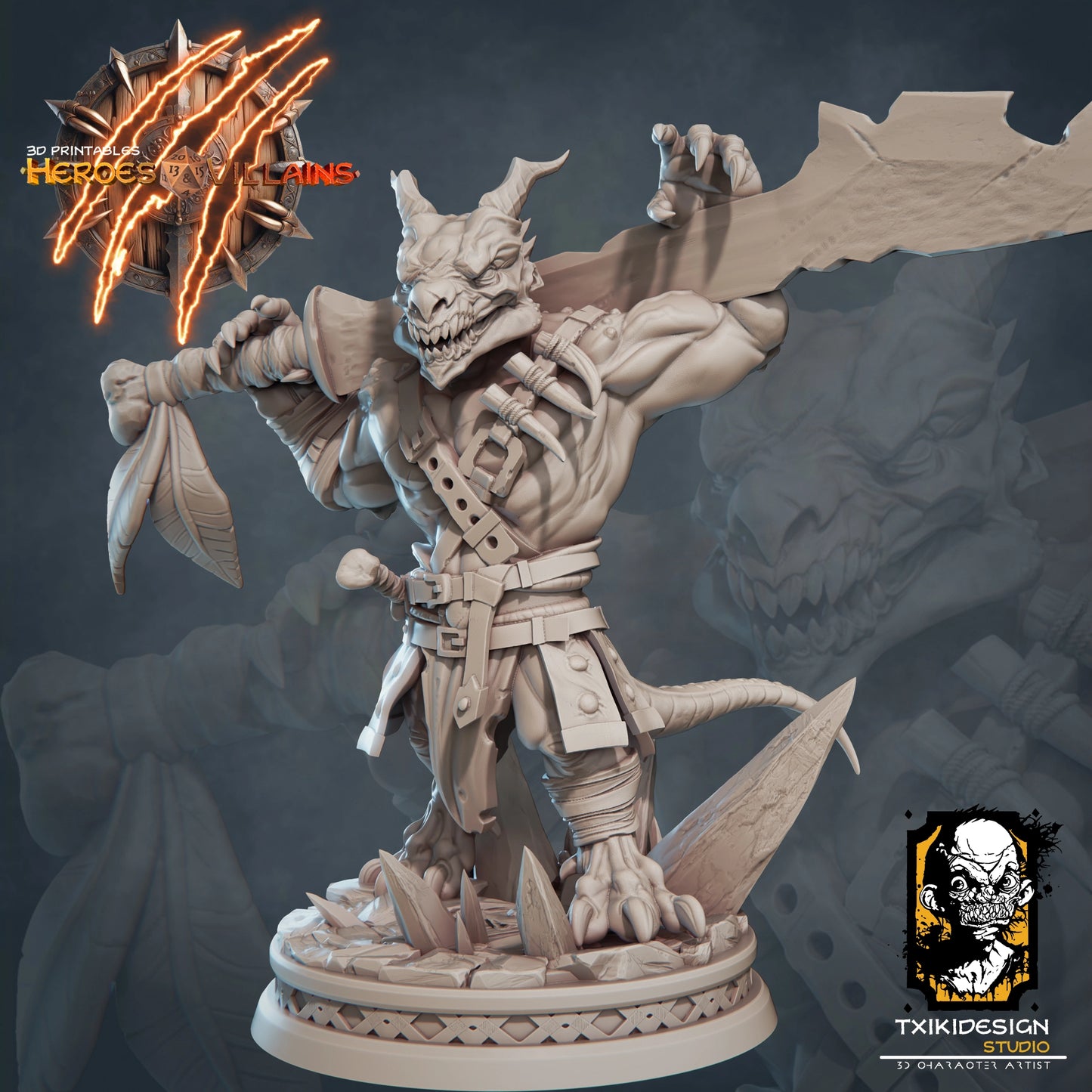Javier Tejedor - Kobold #5 - DnD/TTRPG Figure/Miniature