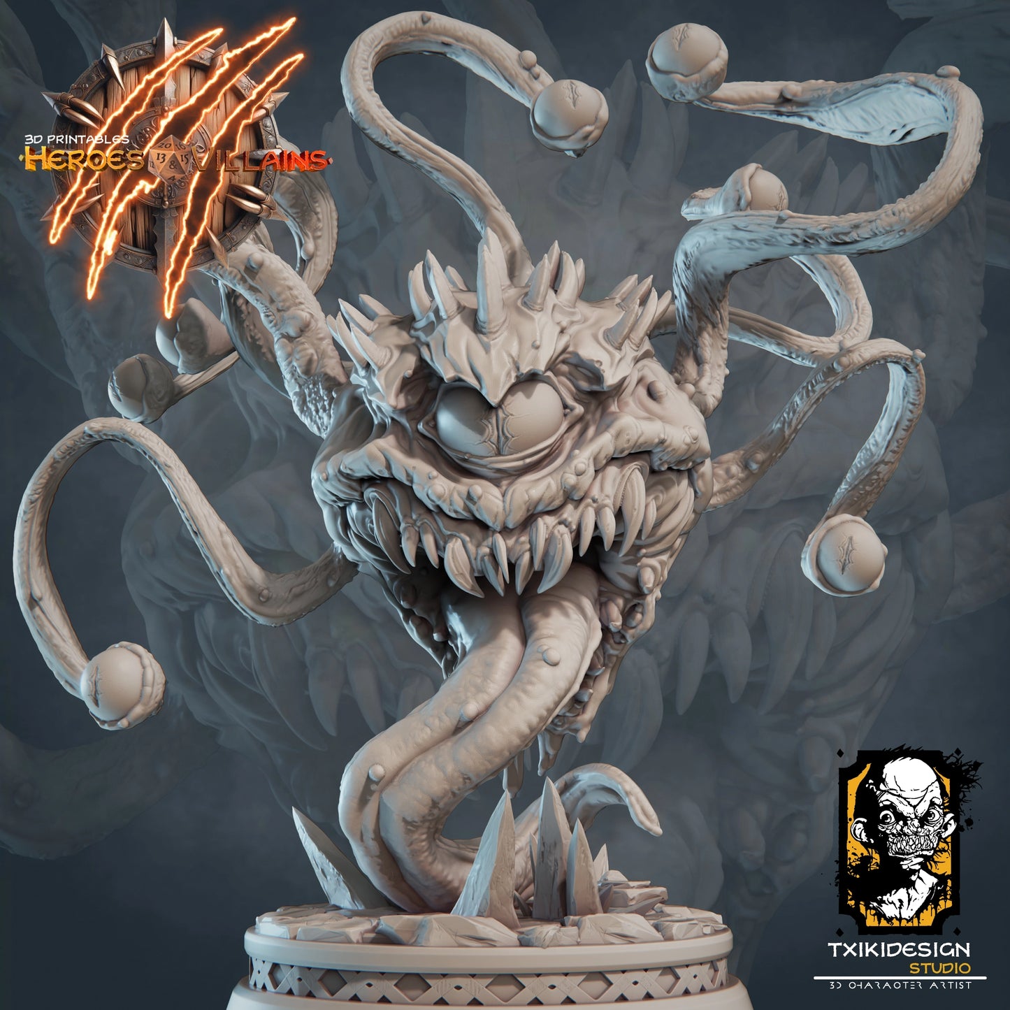 Javier Tejedor - Beholder - DnD/TTRPG Figure/Miniature