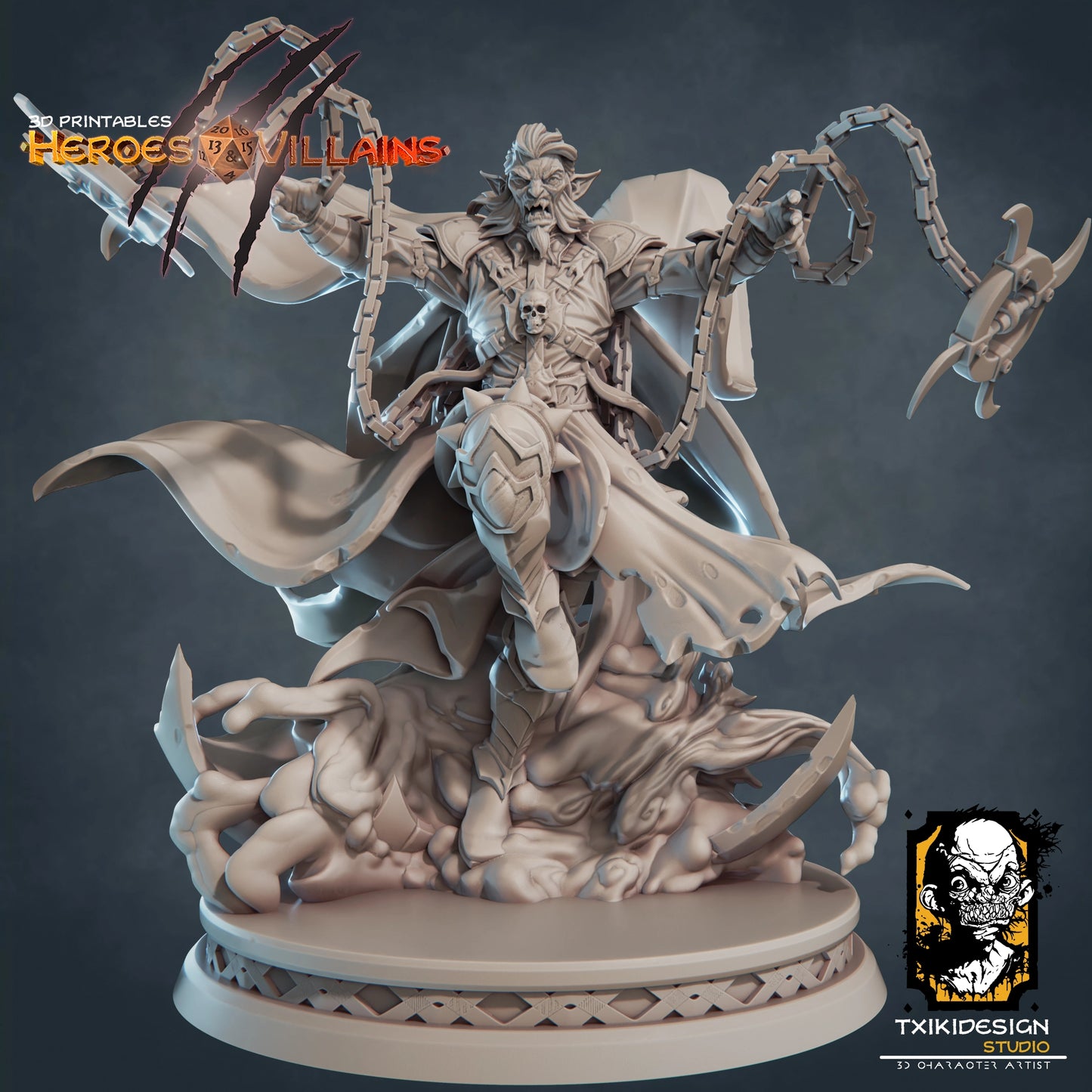 Javier Tejedor - Elf Artificer - DnD/TTRPG Figure/Miniature