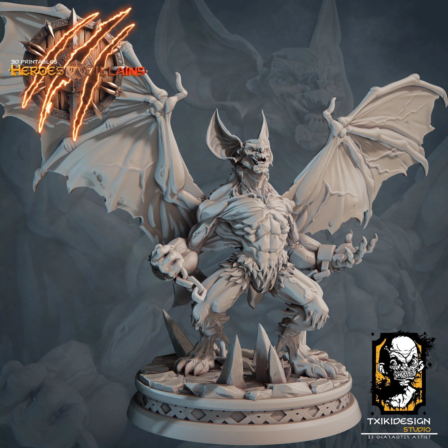 Javier Tejedor - Vampire - DnD/TTRPG Figure/Miniature