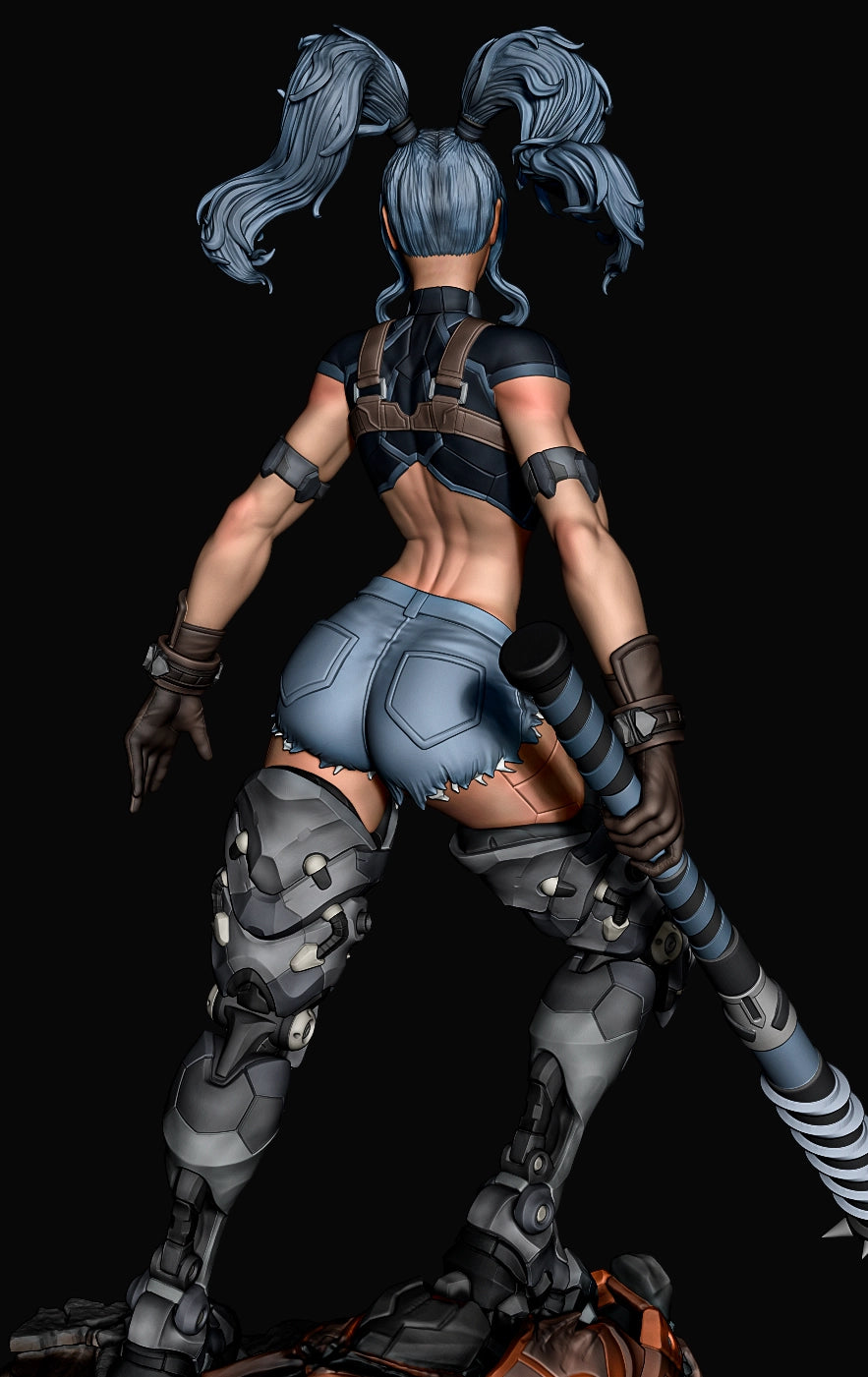 Luis Donaldo Meza - Future Warrior #1.1 - 80mm Pin Up/Figure/Model/Diorama