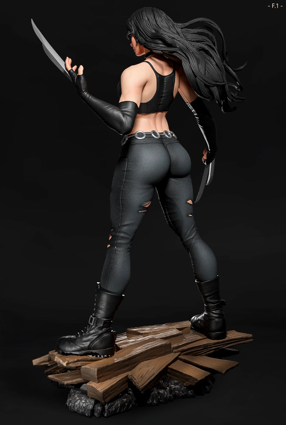 Luis Donaldo Meza - New Heros - X23 - 80mm Pin Up/Figure/Model/Diorama