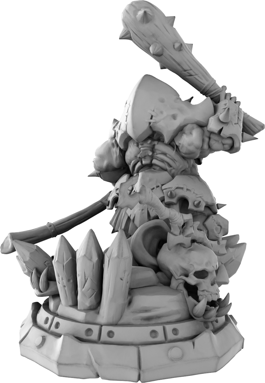 Brayan Nafarrate - Giants - Undead Troll #1 - DnD/TTRPG Figure/Miniature