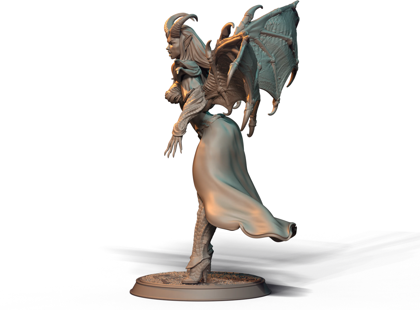 Z Kino - Scarlet Vespera - 75mm Pin Up/Figure/Model/Diorama