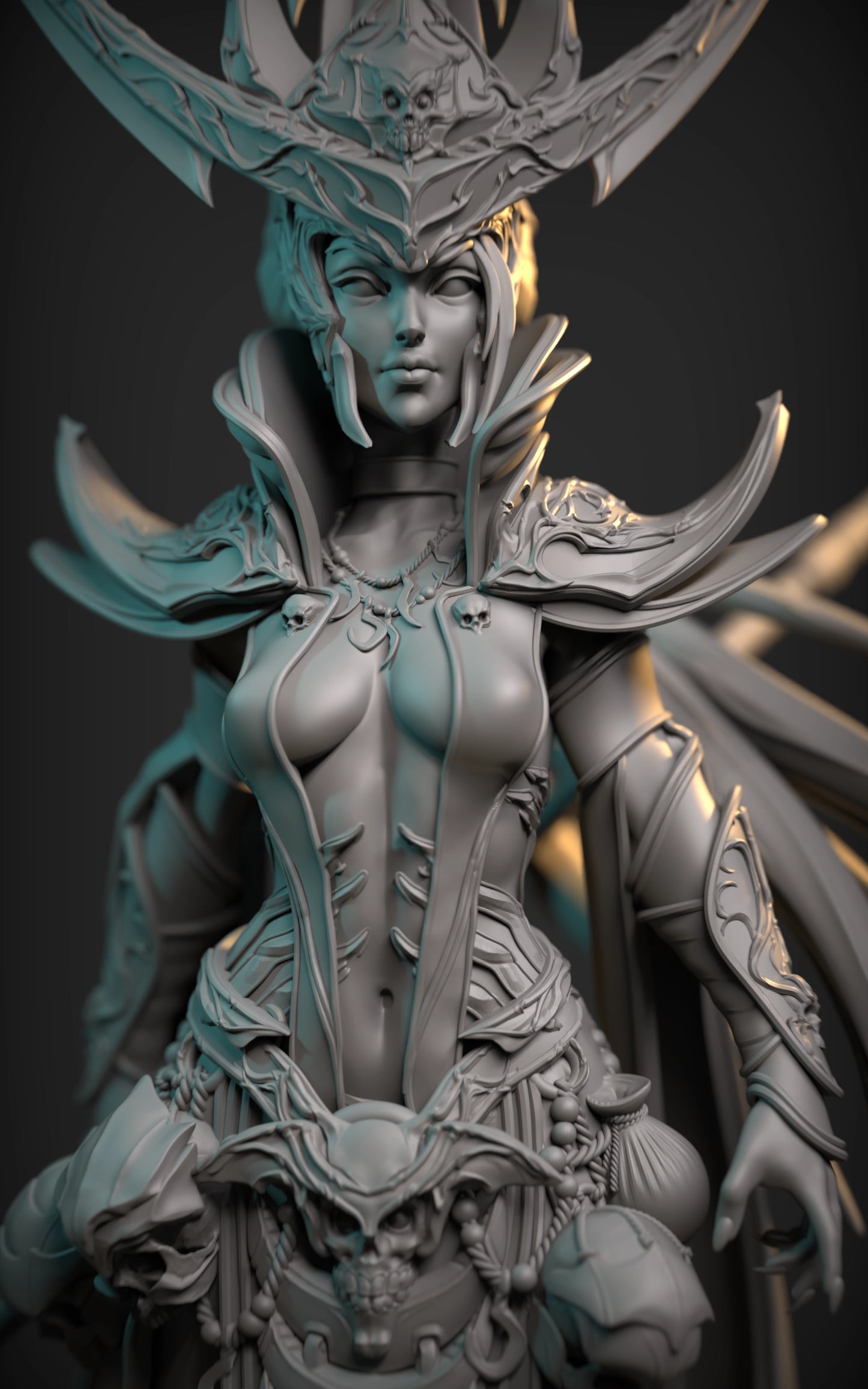 Z Kino - Dark Elf - 90mm Pin Up/Figure/Model/Diorama