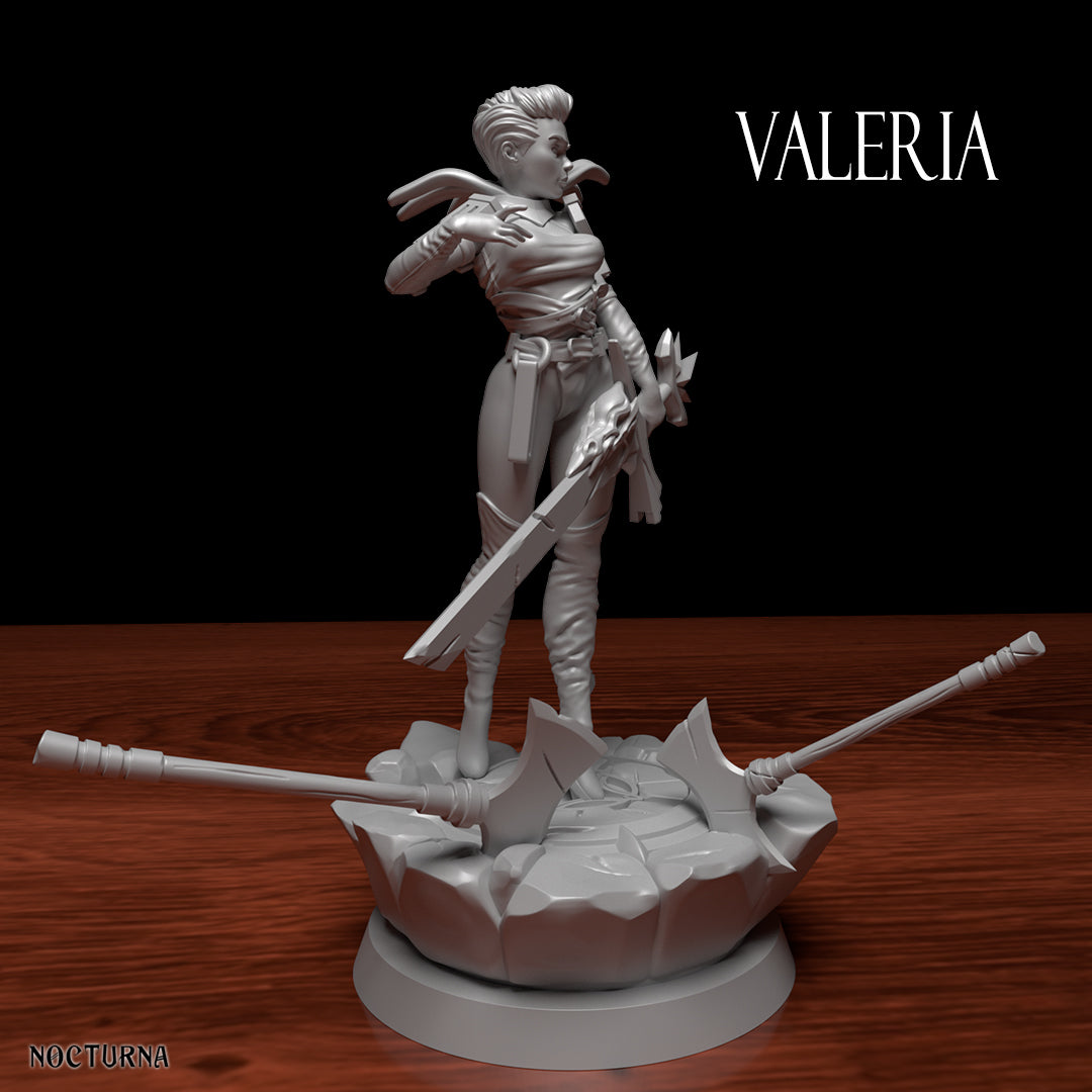 Nocturna - Light and Dark - Valeria - 75mm Pin Up/Figure/Model/Diorama