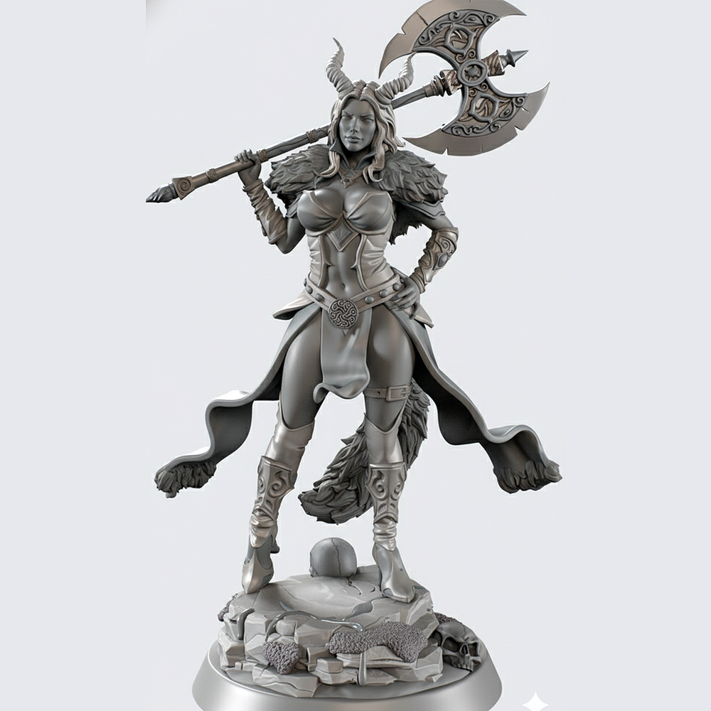 HoldMyMiniatures - Sigrid, Shadow Huntress #2 - 75mm Pin Up/Figure/Model/Diorama