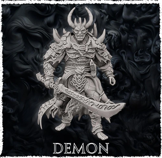 Forged Path - Tokugawa Guardians - Demon - DnD/Pathfinder/TTRPG Figure