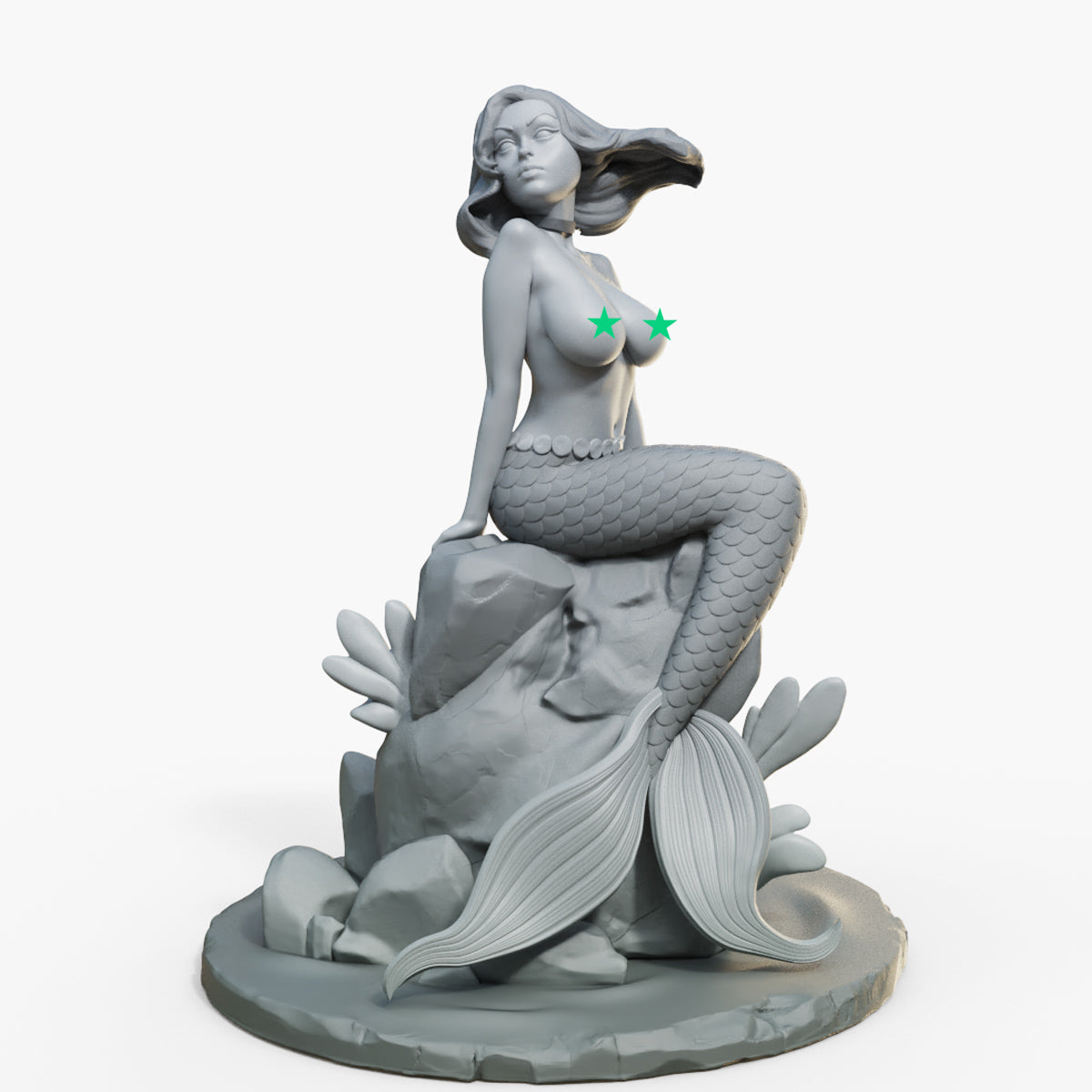 Female Miniatures - Serenya - 2 Poses - 32/75/120mm Pin Up/Figure/Figurine/Diorama - Helios3DPrinting