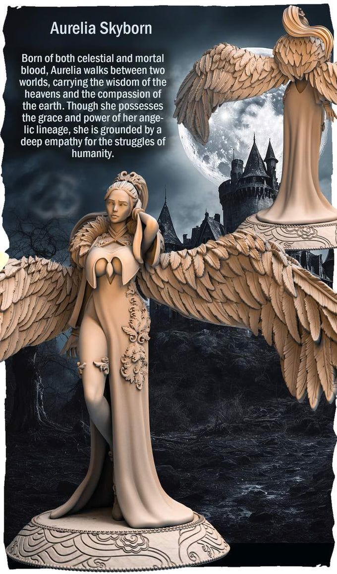 RN Estudio - Characters - Aurelia Skyborn - 75mm Pin Up/Figure/Model/Diorama