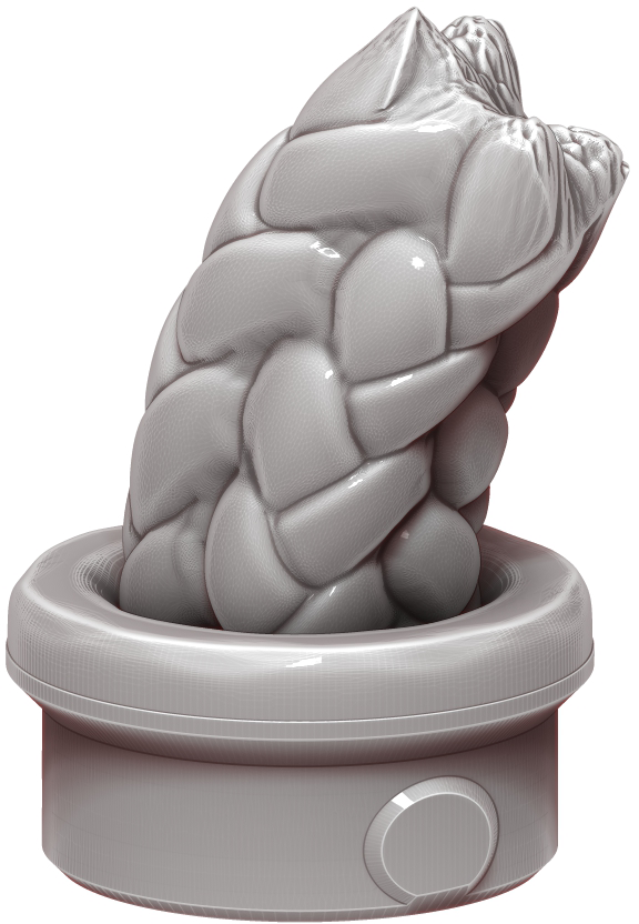 Ars Moriendi - Tiny Potions Dice Holder - Bomb #1 - DnD/TTRPG/Roleplaying/Wargames - Helios3DPrinting