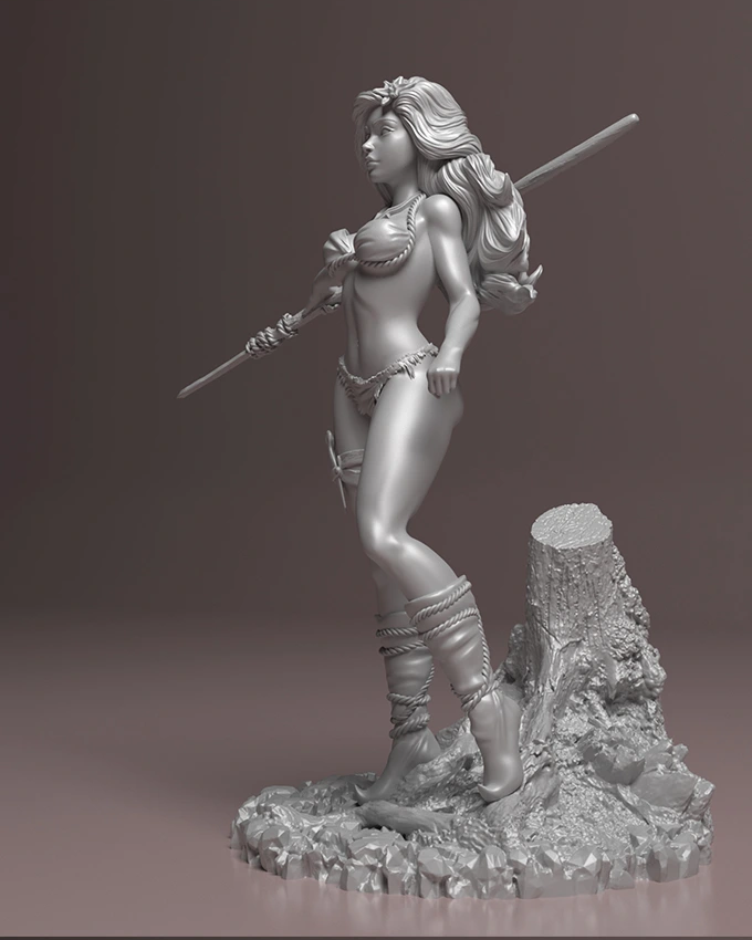Wild Miniatures - Wild Wild Girls - Lucia - 32/75mm Pin Up/Figure/Model/Diorama
