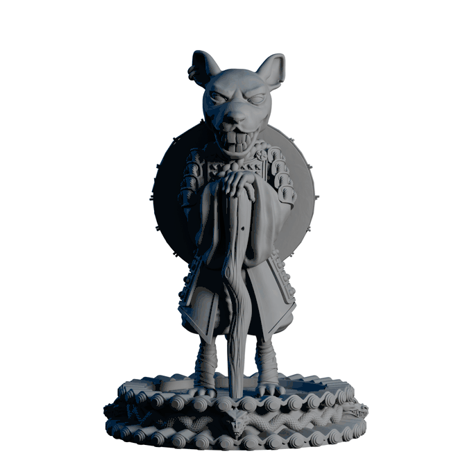 AsymSculpts - Sculpted Sisters: Oriental - Rat King #1 - 75mm Pin Up/Figure/Model/Diorama