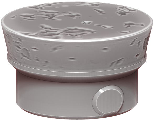 Ars Moriendi - Tiny Potions Dice Holder - Swirly 1 - DnD/TTRPG/Roleplaying/Wargames - Helios3DPrinting