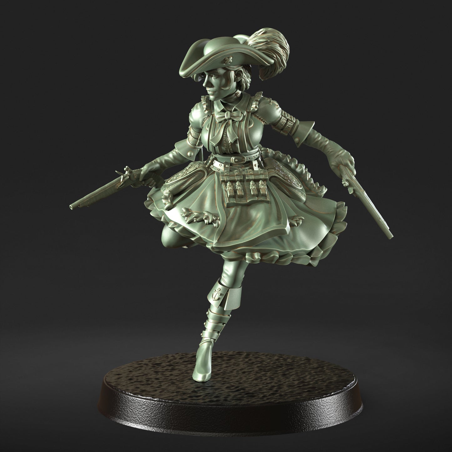 RN Estudio - Chapelnoire #2 - Scarlet - DnD/TTRPG Figure/Miniature