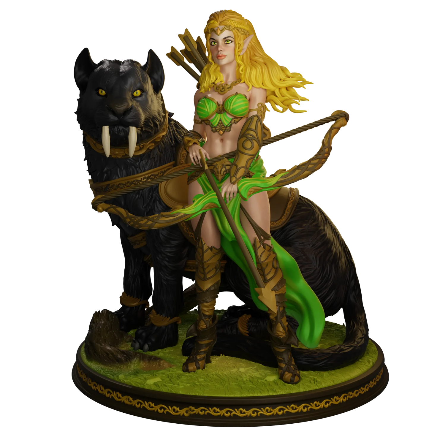 Jugglers Miniatures - Cynthia Leafshade #1 - 75mm Pin Up/Figure/Model/Diorama