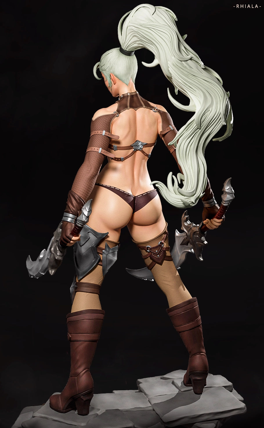 Luis Donaldo Meza - Fantasy Warrior #7.2 - 80mm Pin Up/Figure/Model/Diorama