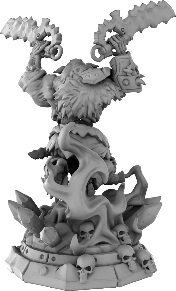 Brayan Nafarrate - Giants - Undead Orc #2 - DnD/TTRPG Figure/Miniature