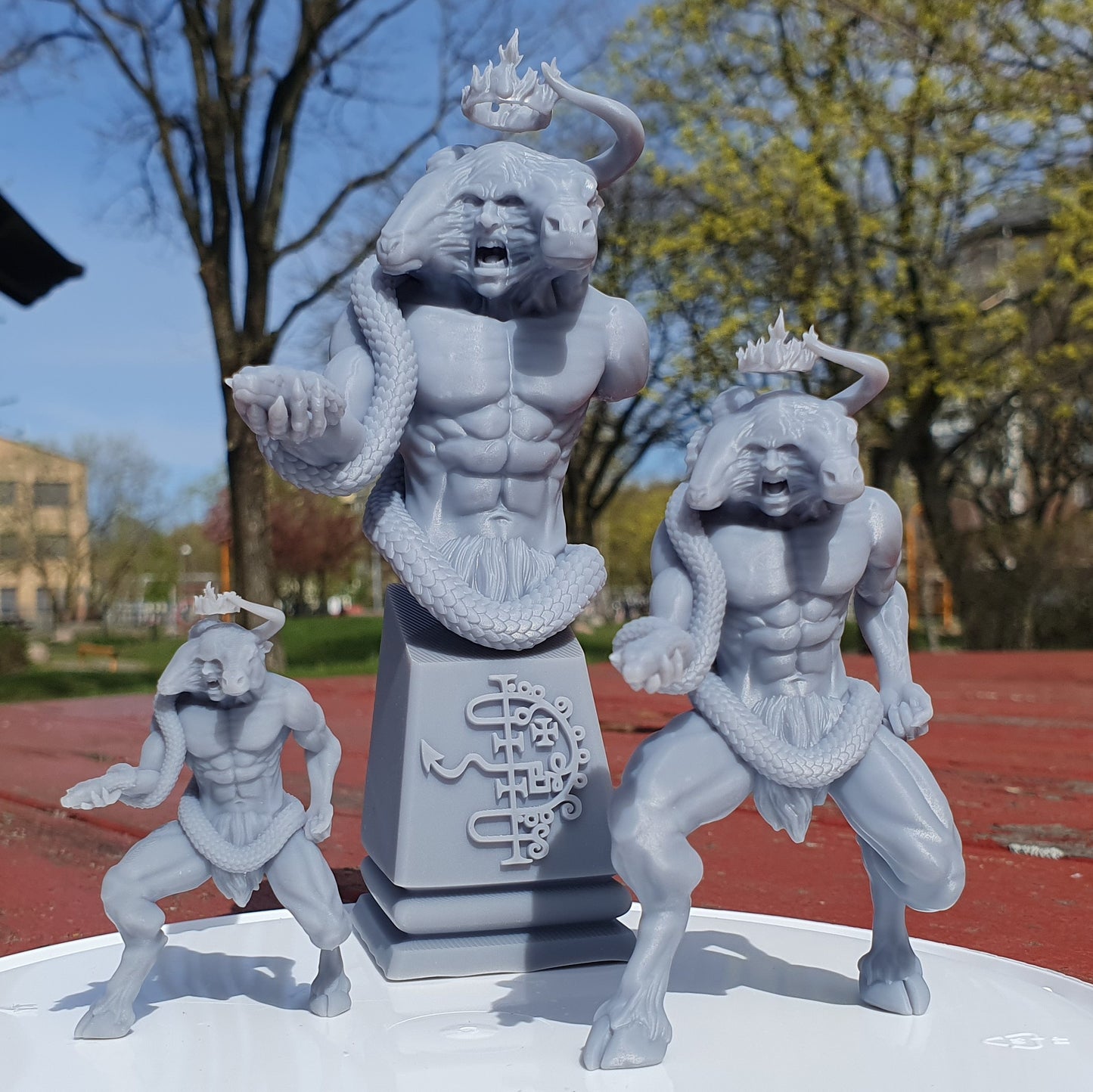 Ogareg Miniatures - Demon Prince Asmodeus - DnD/TTRPG Figure/Mini