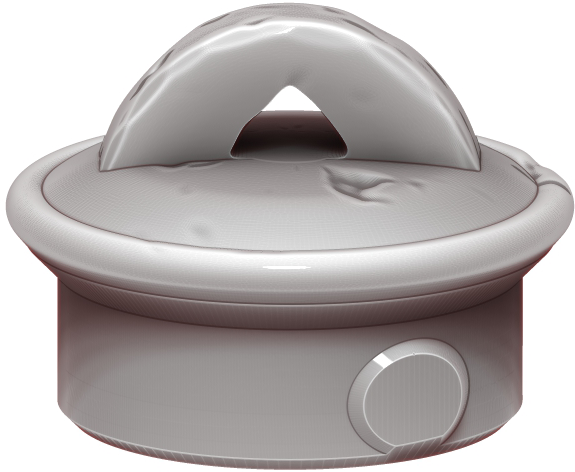 Ars Moriendi - Plain Potions Dice Holder - Volumetric Beaker - DnD/TTRPG/Roleplaying/Wargames - Helios3DPrinting