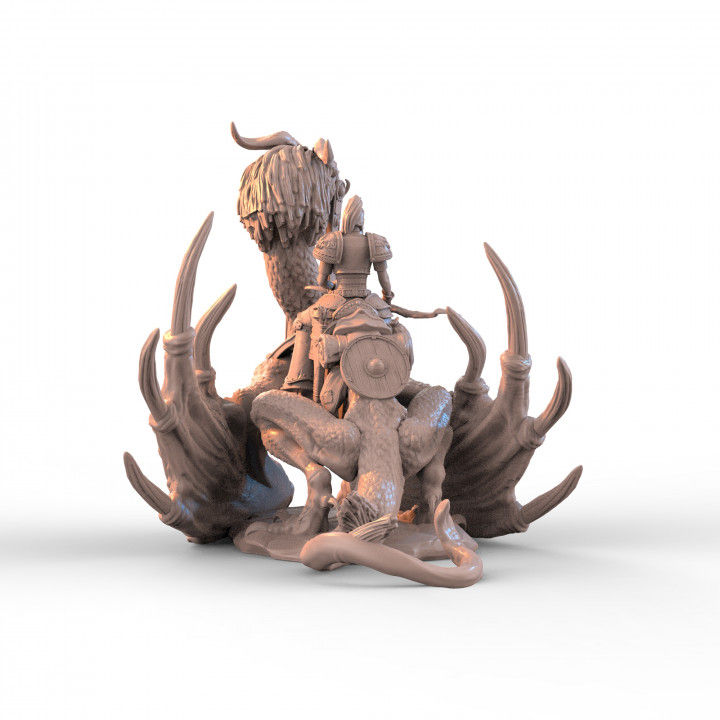 Z Kino - Dragon Rider - 100mm Pin Up/Figure/Model/Diorama