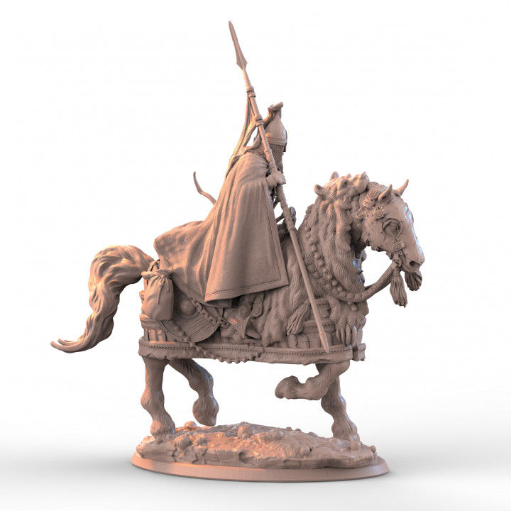 Z Kino - Ruslan Cavalry - DnD/Pathfinder/TTRPG Figure Miniature