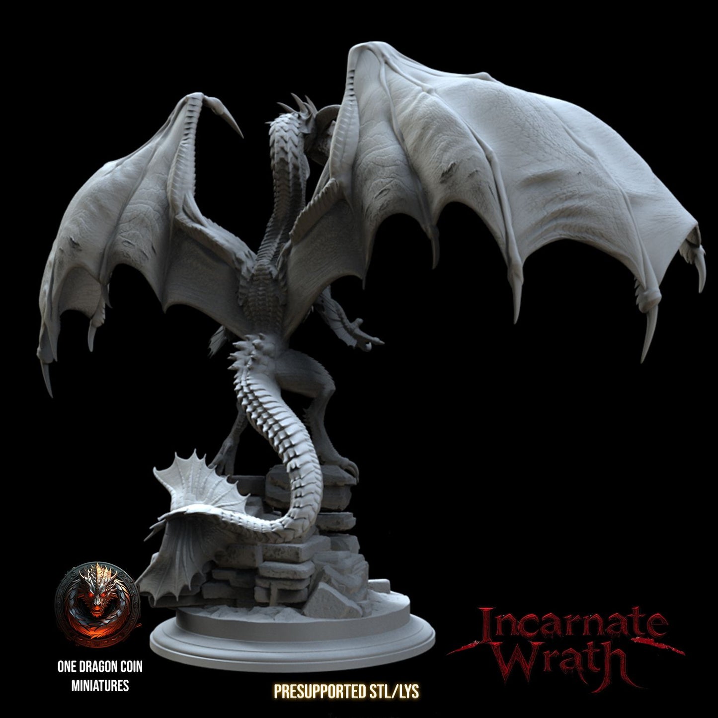 One Dragon Coin - Morgan - DnD/TTRPG Figure/Miniature