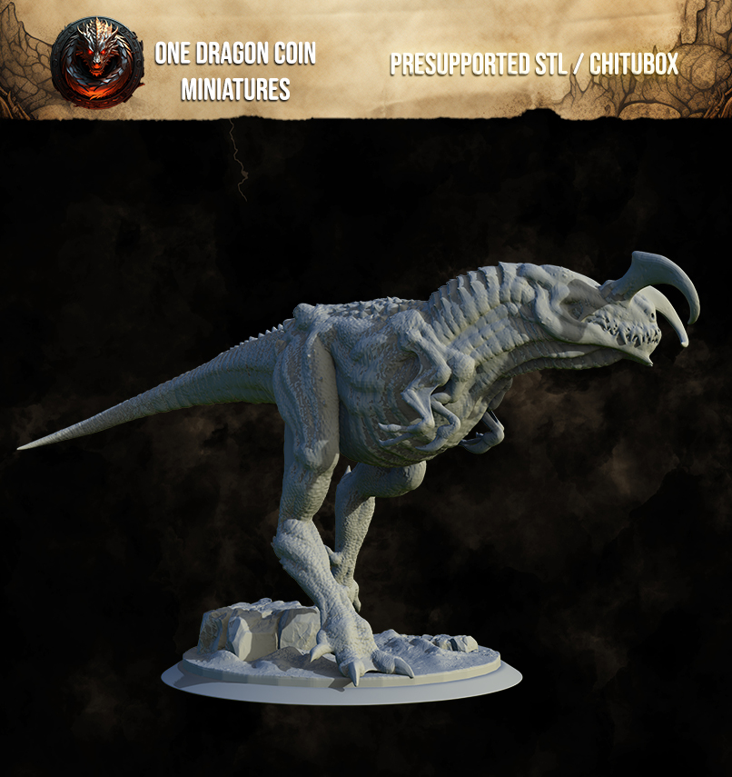 One Dragon Coin - Sand Stalker - DnD/TTRPG Figure/Miniature