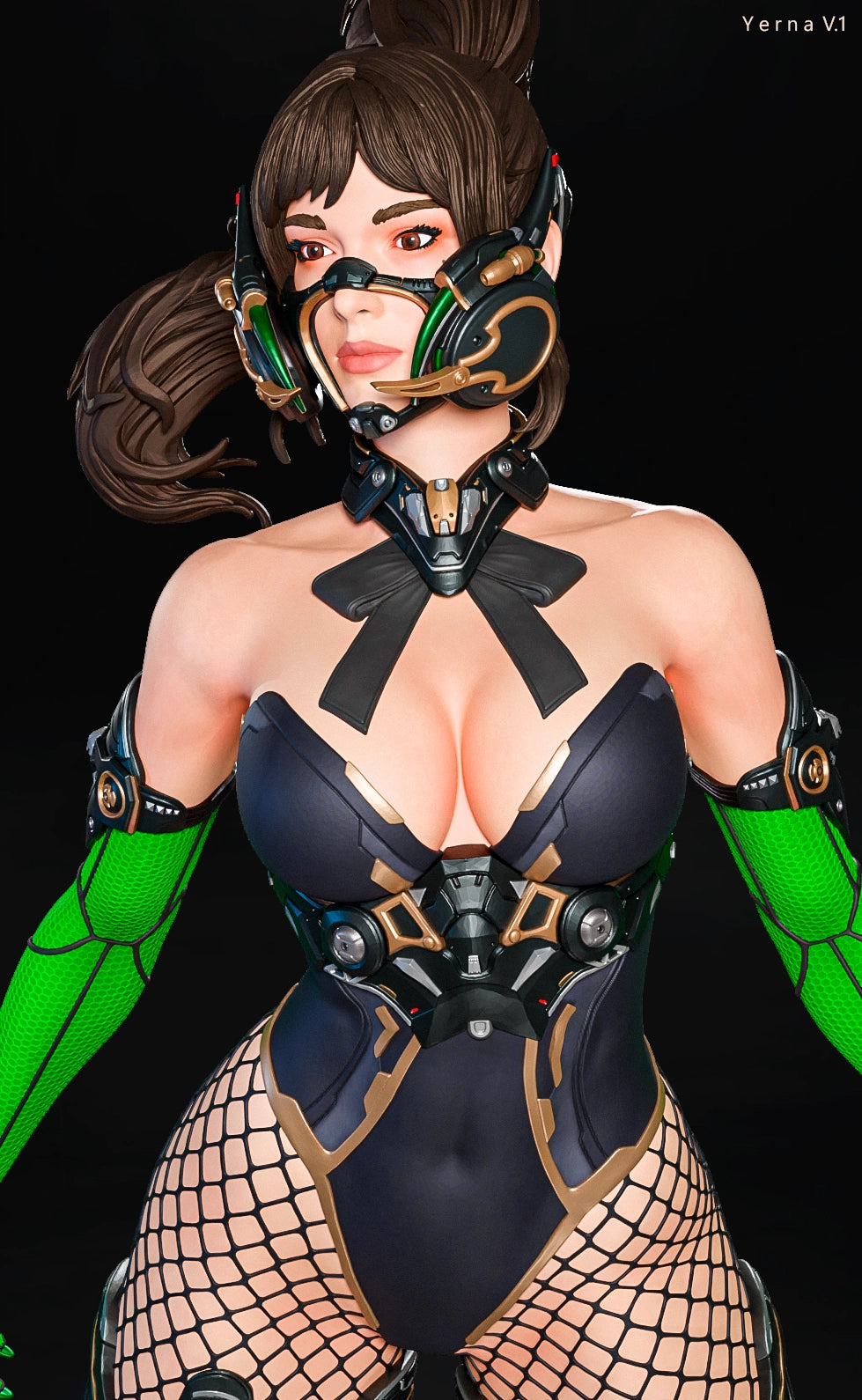 Luis Donaldo Meza - Future Warrior #4.3 - 80mm Pin Up/Figure/Model/Diorama