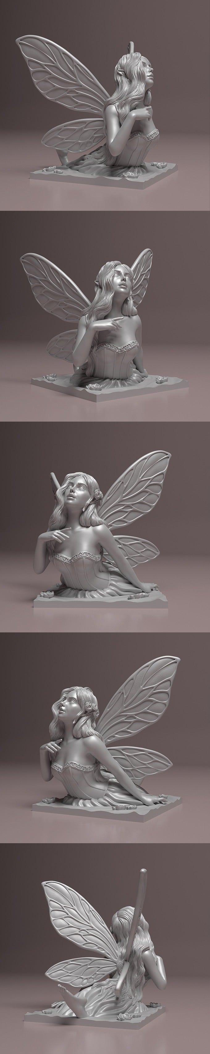 MiniArtCreations - Fairy Busts - Lady of the Lake - 75mm Pin Up/Figure/Model/Diorama