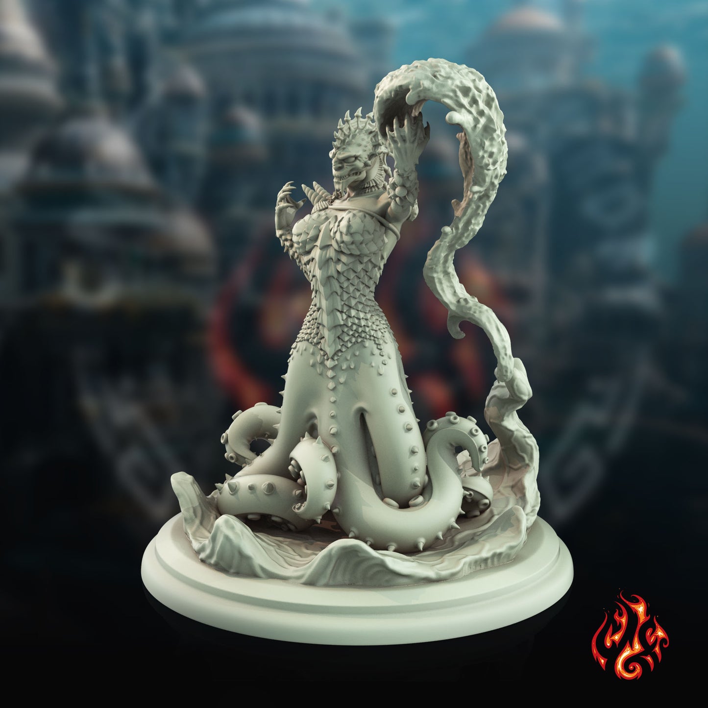 Crippled God Foundry - Sea Witch - DnD/TTRPG Figure/Miniature