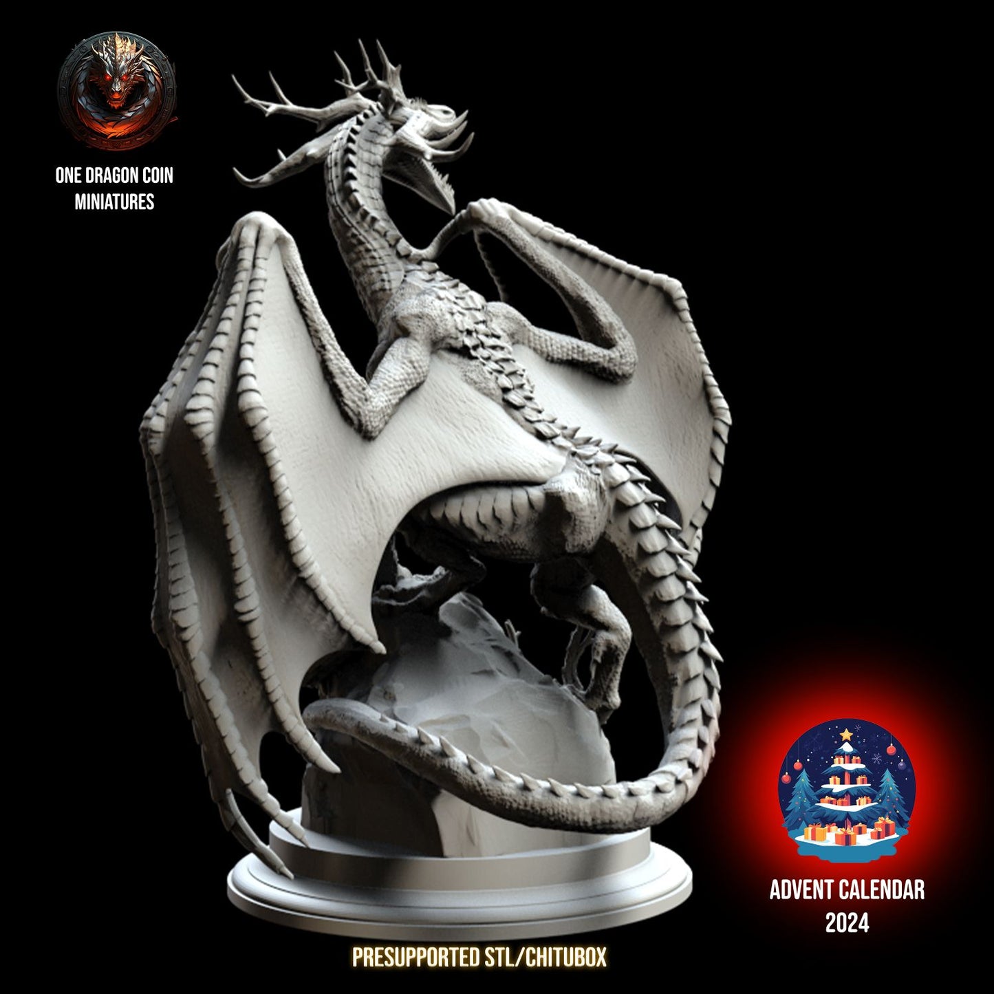 One Dragon Coin - Dream Eater #2 - DnD/TTRPG Figure/Miniature