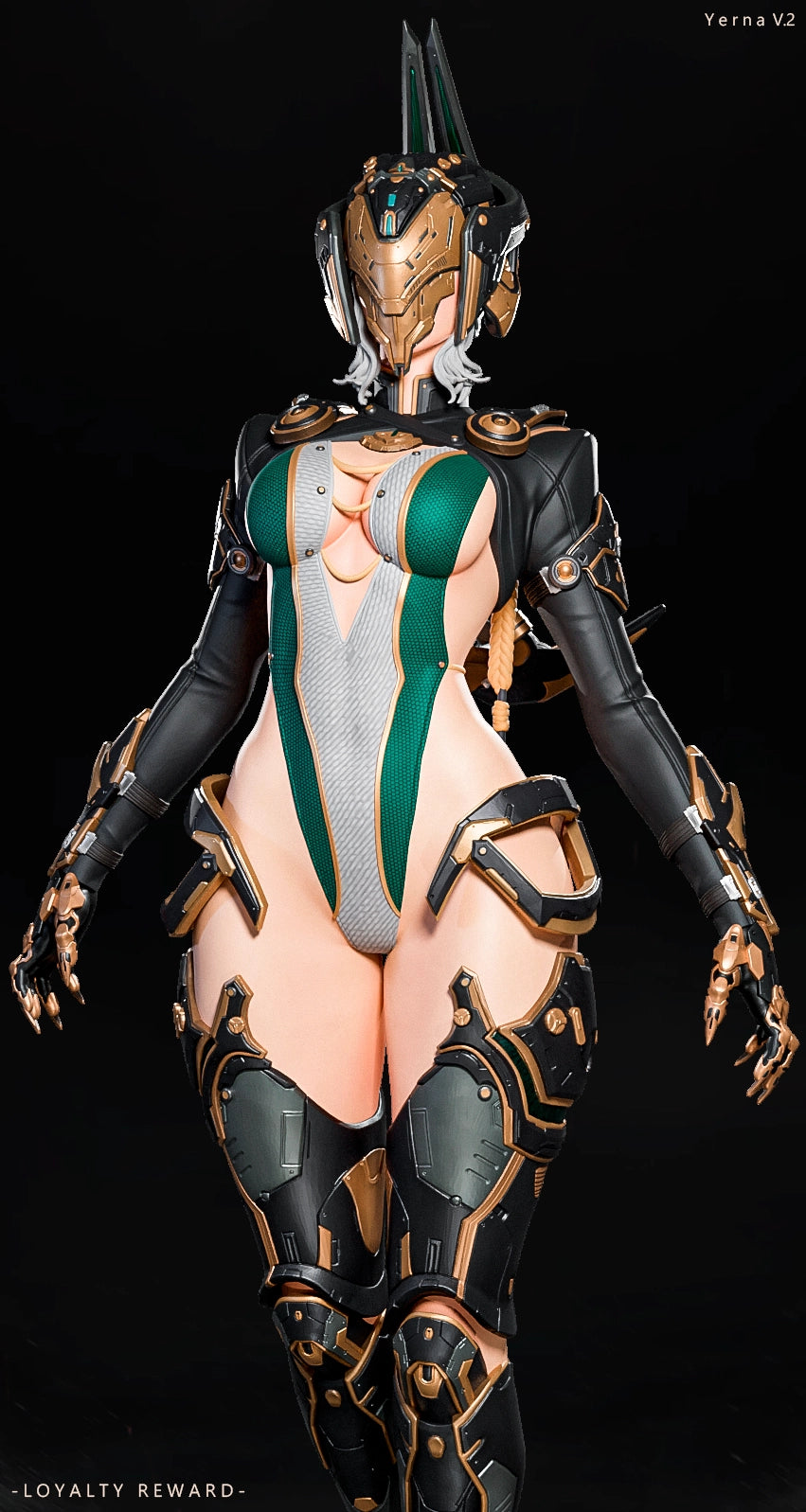 Luis Donaldo Meza - Future Warrior #4.4 - 80mm Pin Up/Figure/Model/Diorama