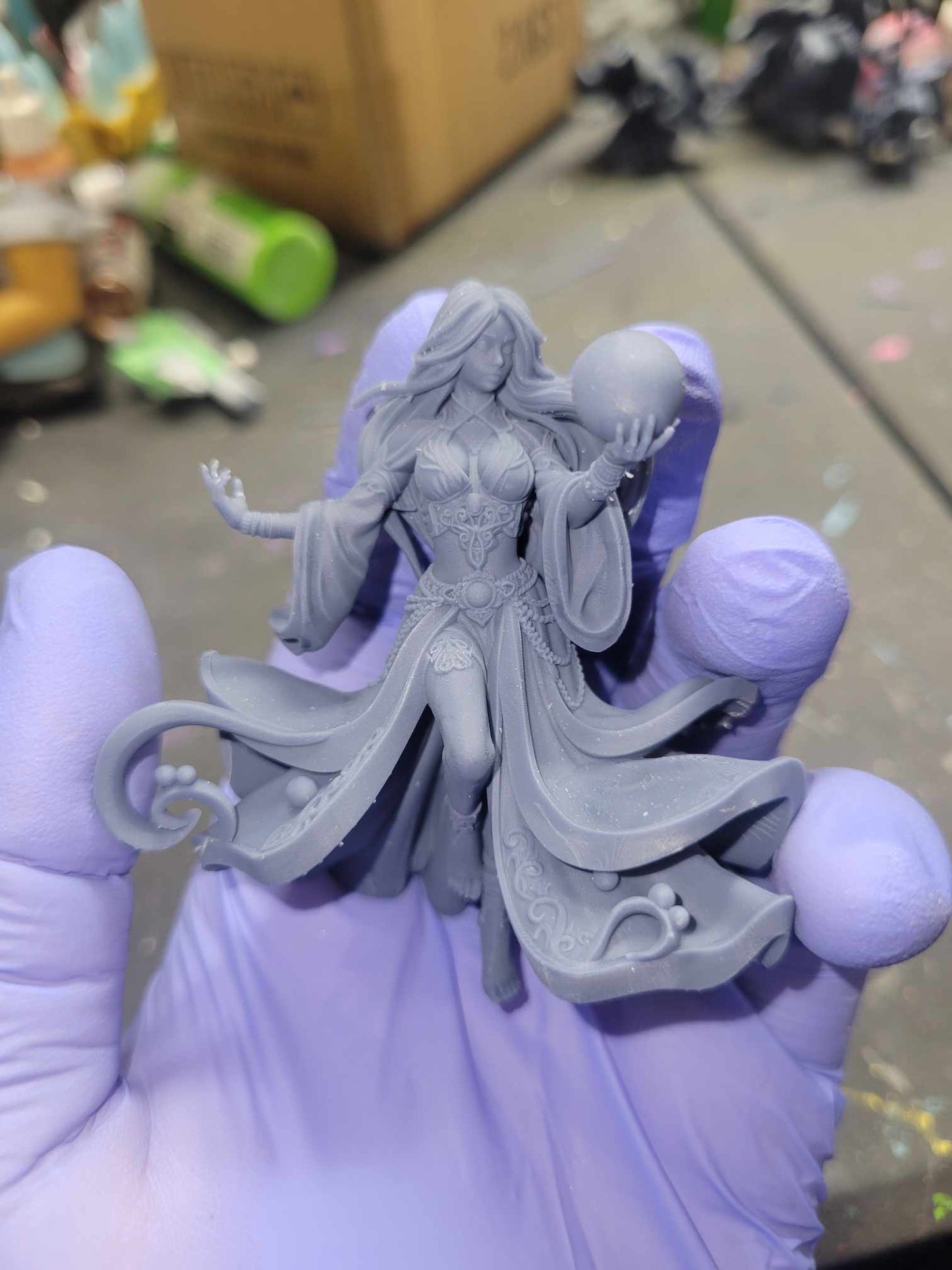 Print Fantasy - Chaos & Order - Oracle Selene - 75mm Pin Up/Figure/Model/Diorama