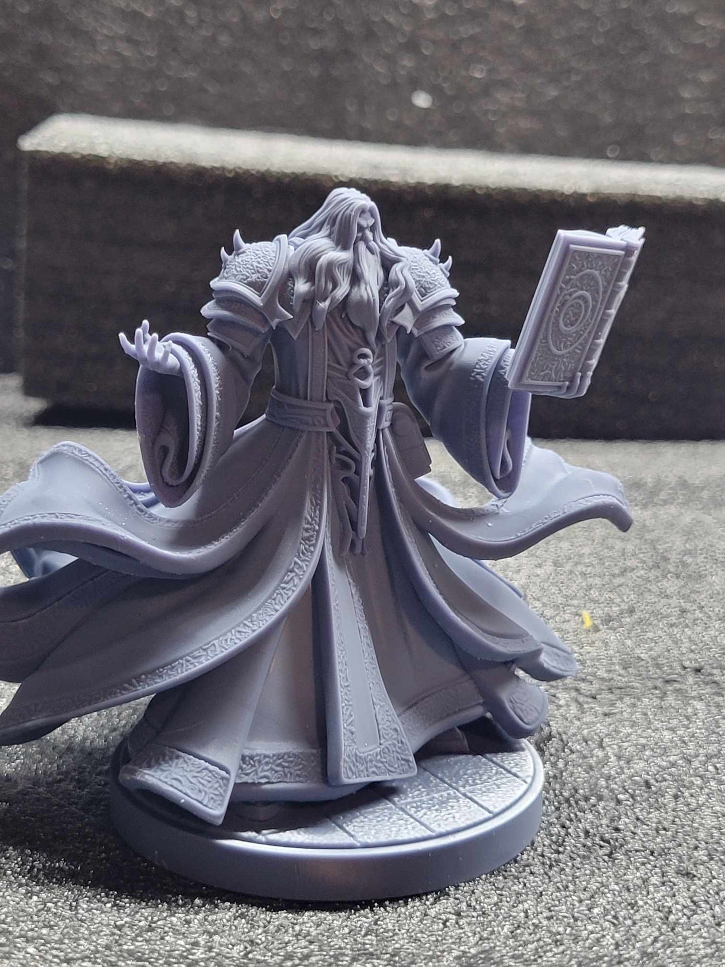 Print Fantasy - Heroes of Eldengaard - Eldric Stormweaver - 75mm Pin Up/Figure/Model/Diorama