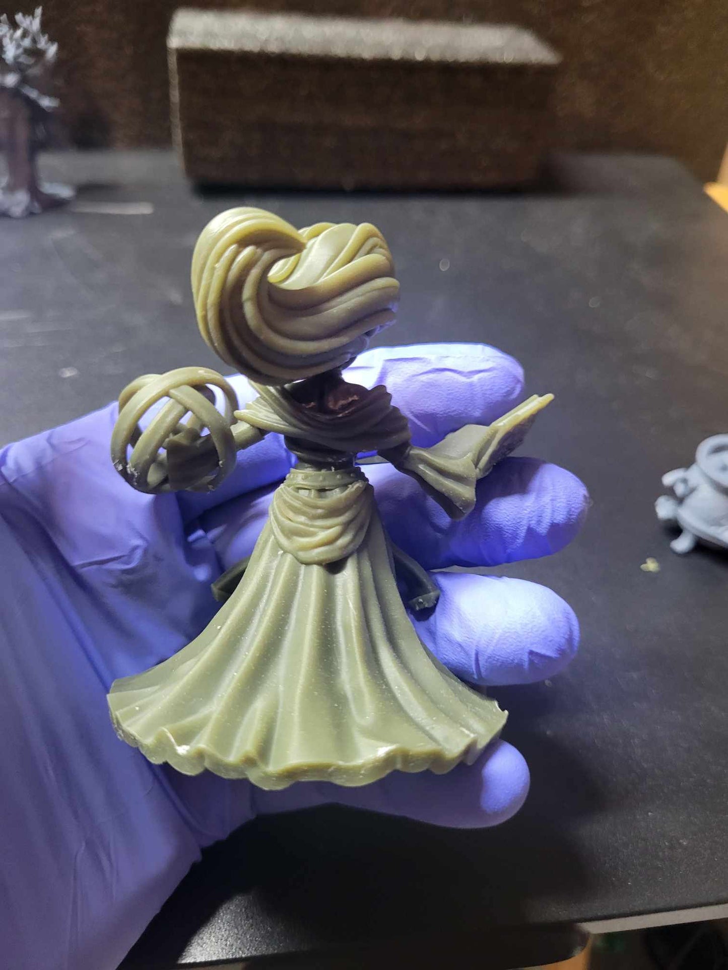 Ravi - Fantasy Girls #5 - Thalia, Magical Tutor - 75mm Pin Up/Figure/Model/Diorama