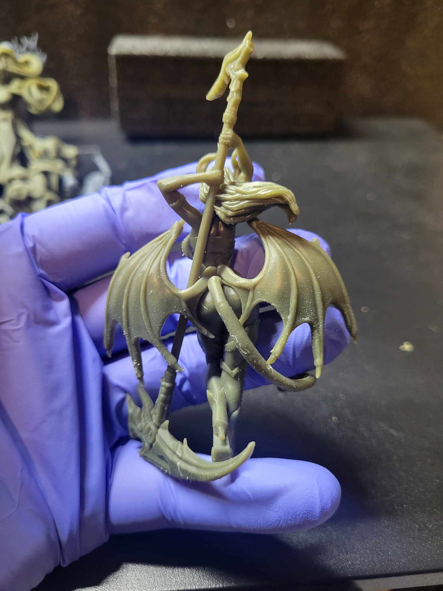 Ravi - Fantasy Girls #5 - Zarya Deathkiss - 75mm Pin Up/Figure/Model/Diorama