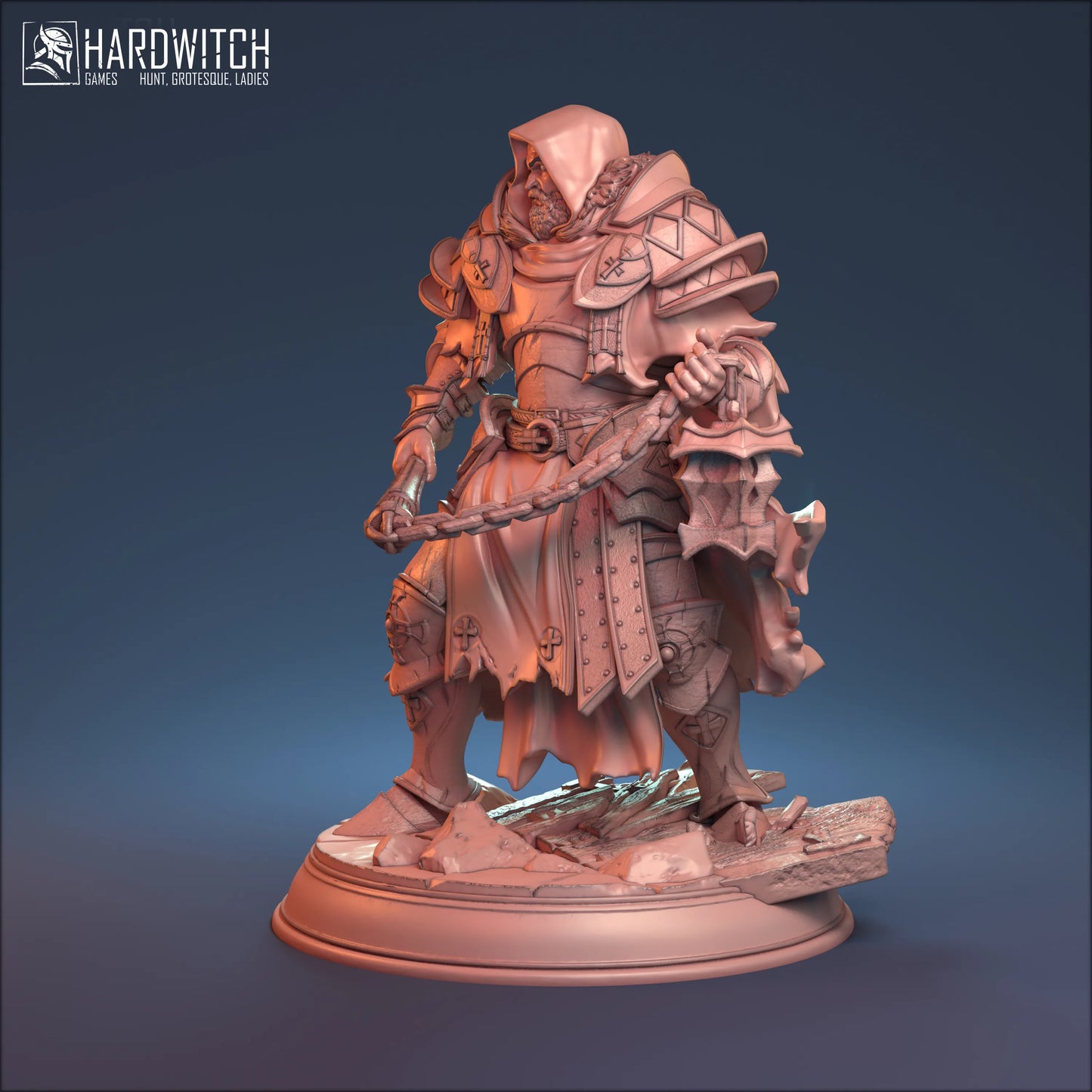 HardWitch Games - Trager - 75mm Pin Up/Figure/Model/Diorama