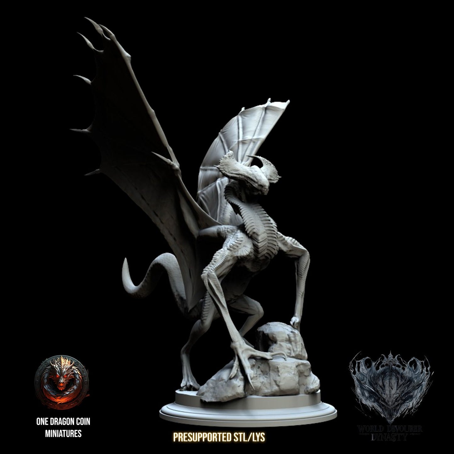 One Dragon Coin - Vernax - DnD/TTRPG Figure/Miniature