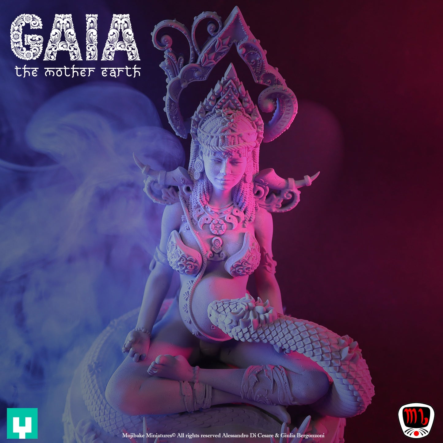 Mojibake - Hidden in the Shadows - Gaia, The Mother Earth - 120mm Pin Up/Figure/Model/Diorama